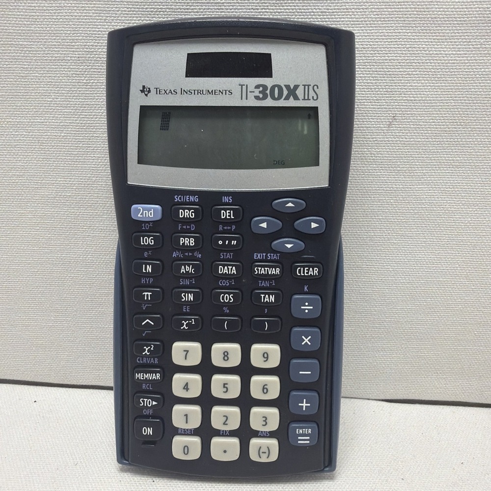 Texas Instruments Calculator TI-30X IIS (Black) (Lightly Used)